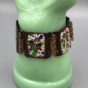 Vintage 1940's Renoir Mattisse Link Bracelet